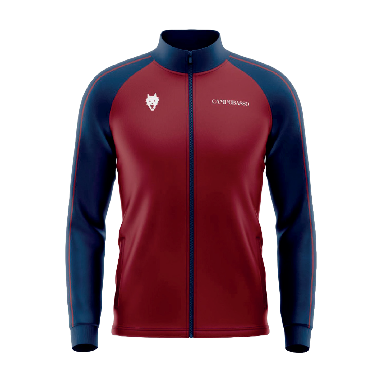 Campobasso Full Zip Red Jacket