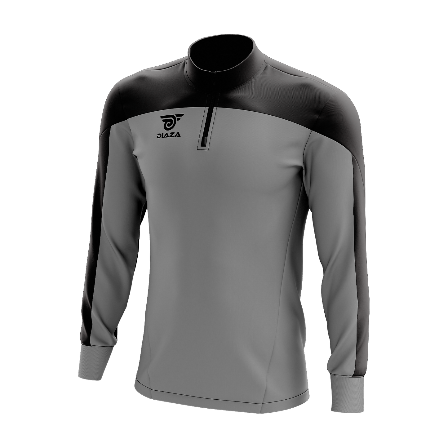3/4 ZIP UP JACKET ZONE GREY