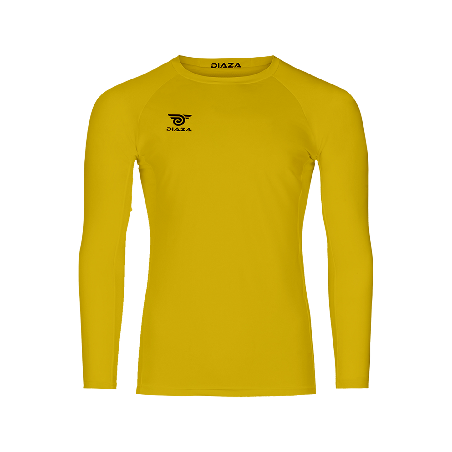 COMPRESSION UNISEX LONG SLEEVE SHIRT YELLOW