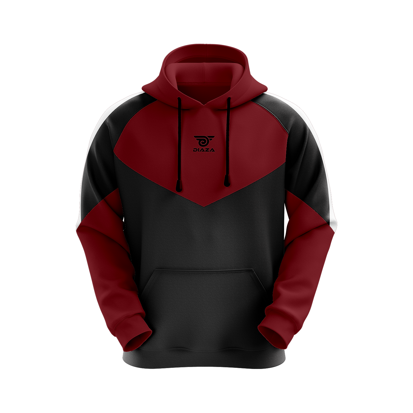 HOODIE LAVA RED