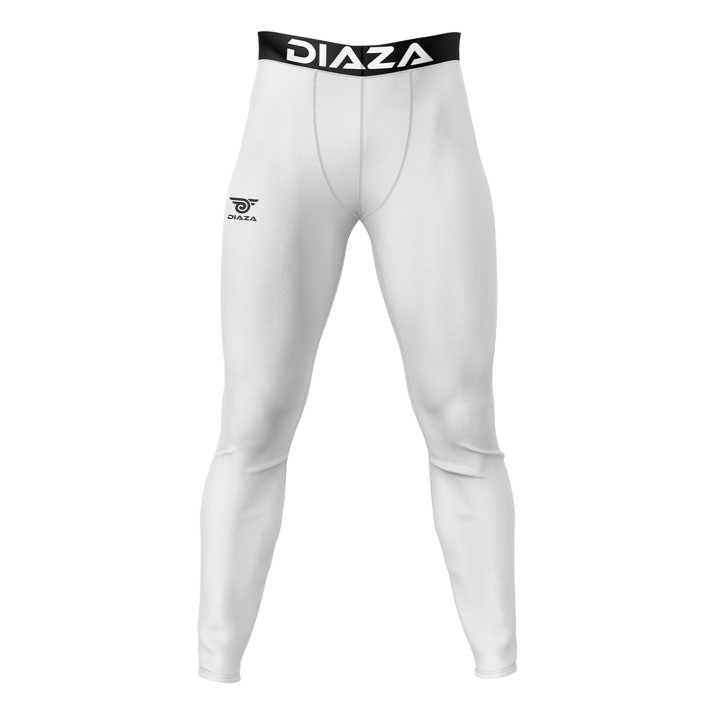 COMPRESSION UNISEX PANTS WHITE