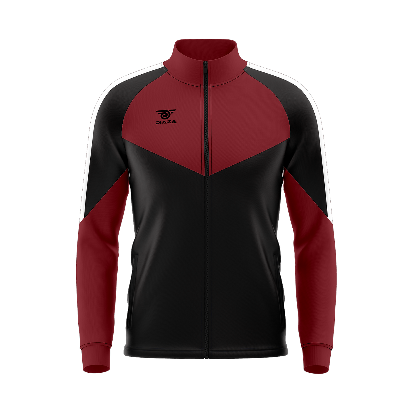 TRACK SUIT JACKET LAVA WINE