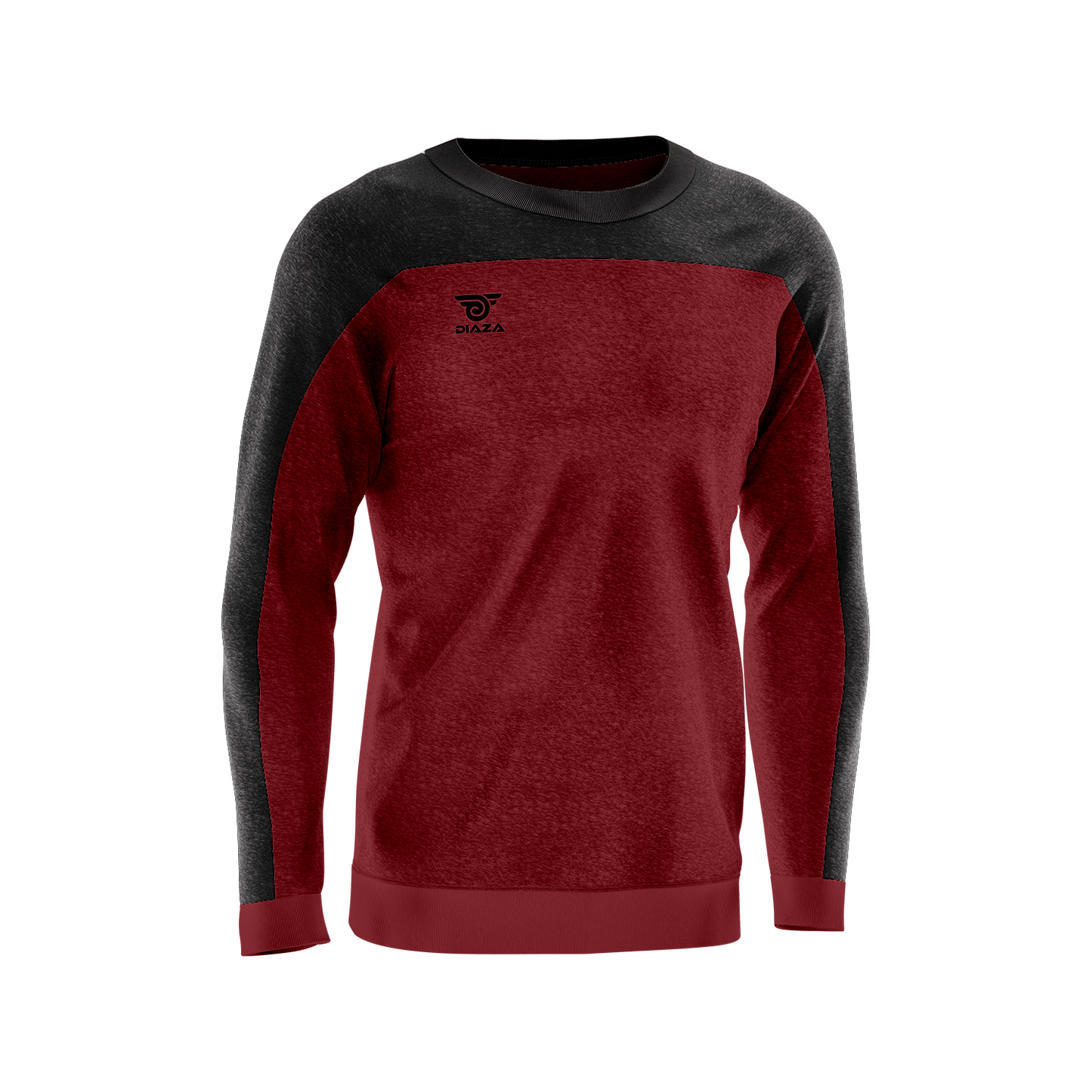 CREW NECK SWEATER ZONE RED