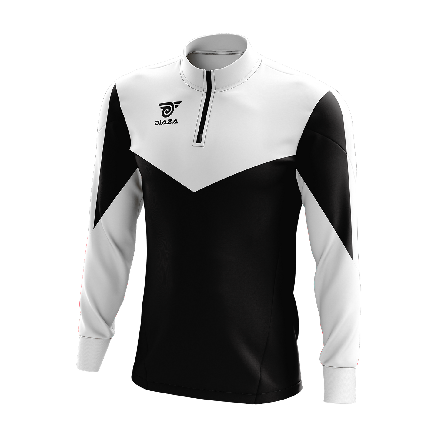 3/4 ZIP UP JACKET LAVA WHITE