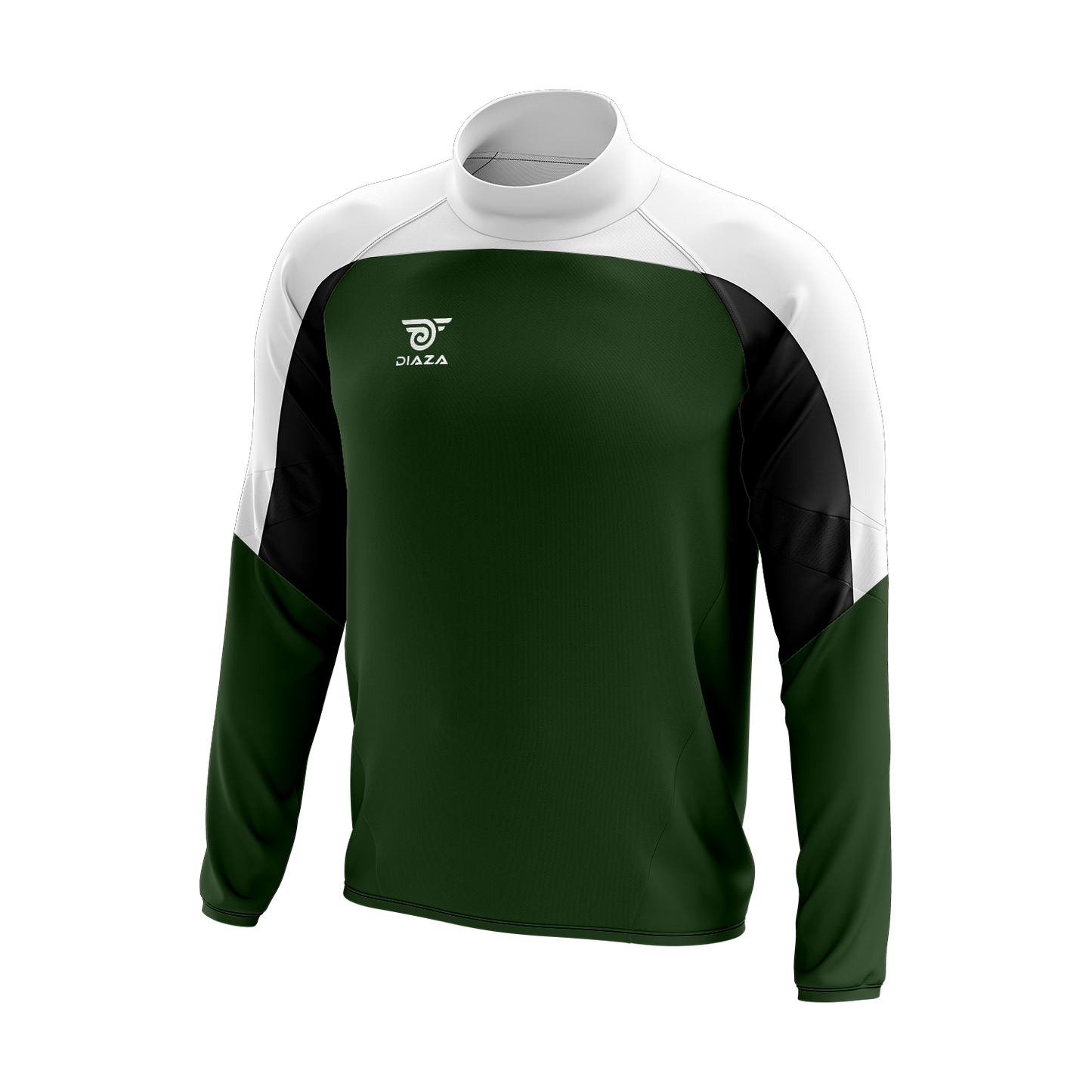 HIGH NECK SWEATER LEGACY GREEN