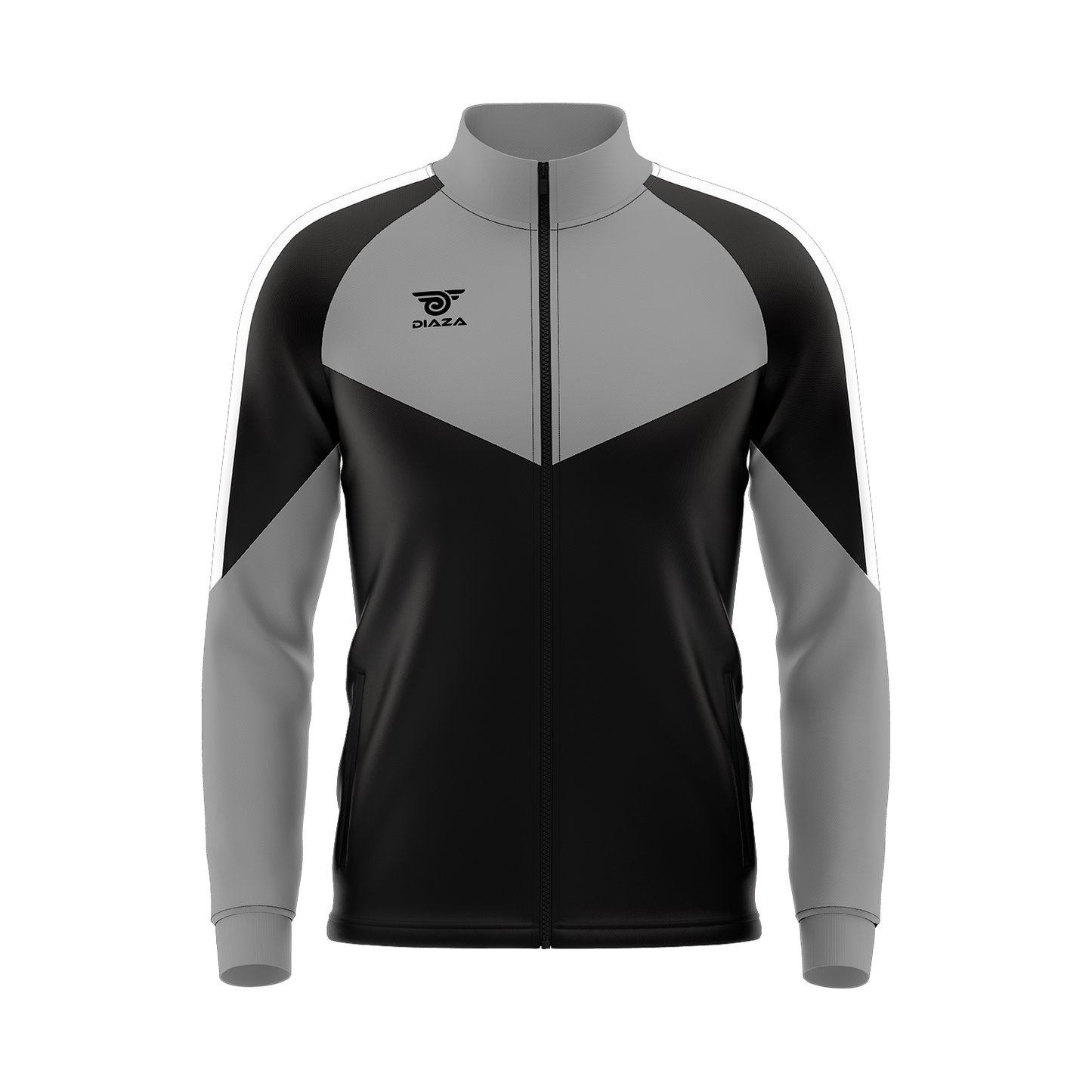 TRACK SUIT JACKET LAVA GREY