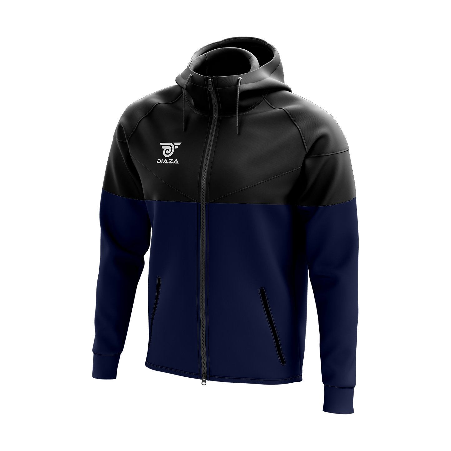 FULL ZIP UP JACKET MOMENTUM BLUE