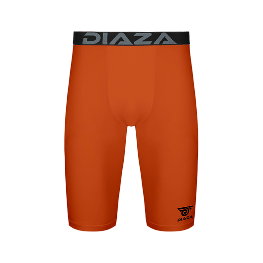 COMPRESSION UNISEX SHORTS ORANGE