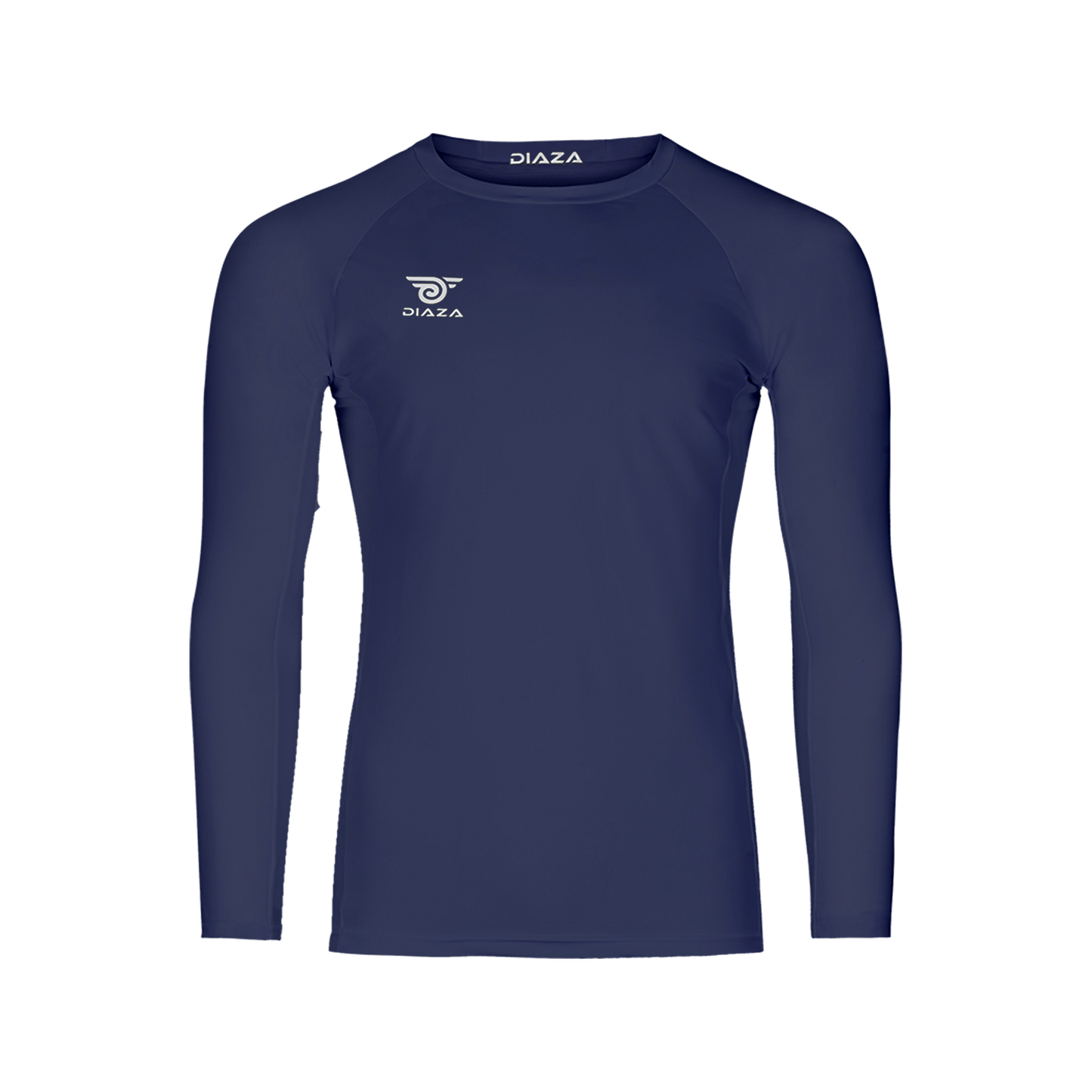 COMPRESSION UNISEX LONG SLEEVE SHIRT NAVY BLUE