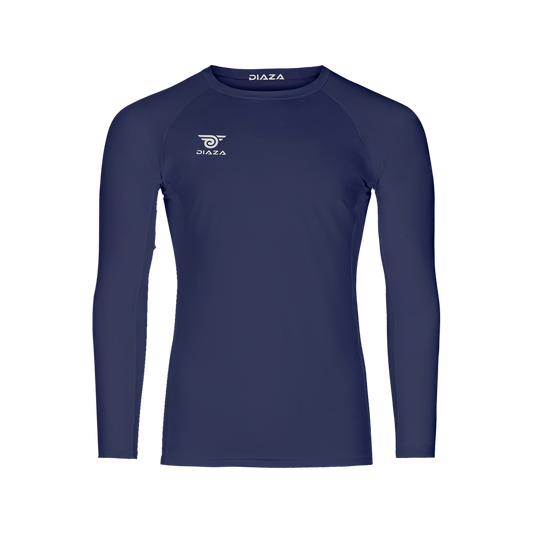 COMPRESSION UNISEX LONG SLEEVE SHIRT NAVY BLUE