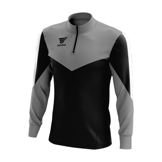 3/4 ZIP UP JACKET LAVA GREY