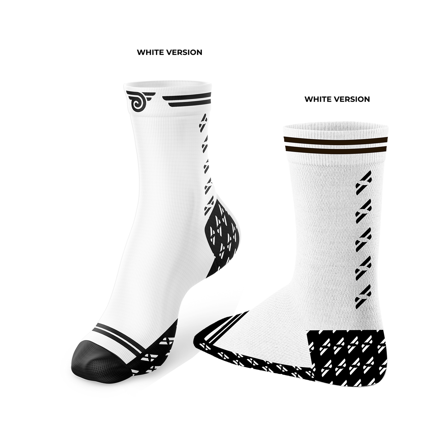 DIAZA GRIP SOCKS WHITE