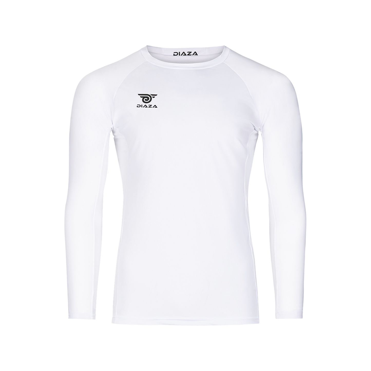 COMPRESSION UNISEX LONG SLEEVE SHIRT WHITE