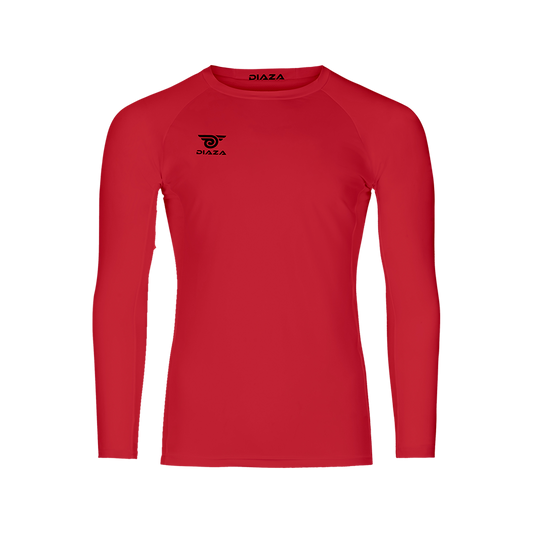 COMPRESSION UNISEX LONG SLEEVE SHIRT RED