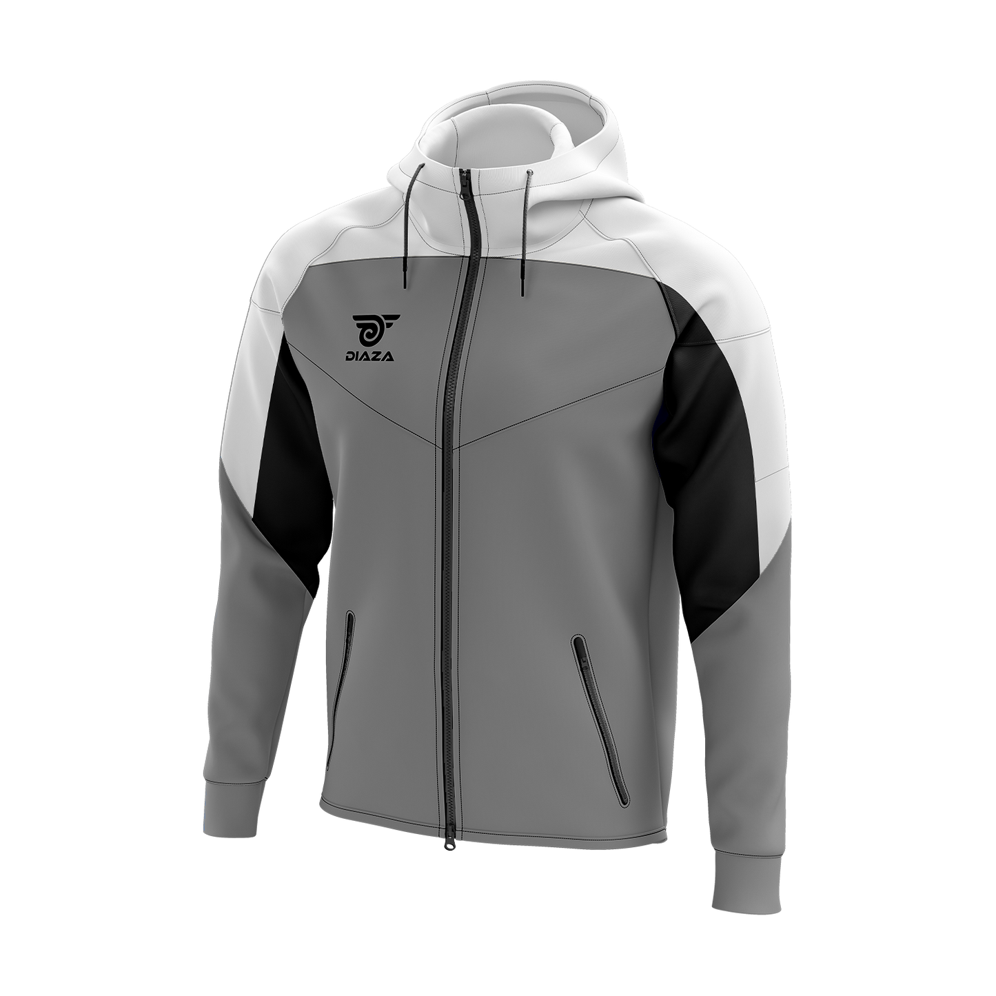 FULL ZIP UP JACKET LEGACY GREY