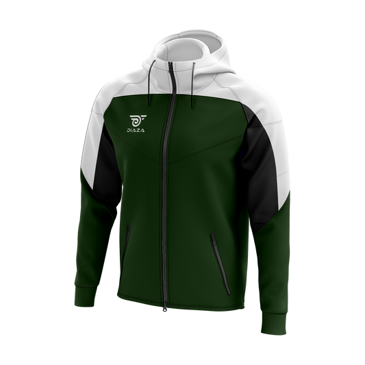 FULL ZIP UP JACKET LEGACY GREEN