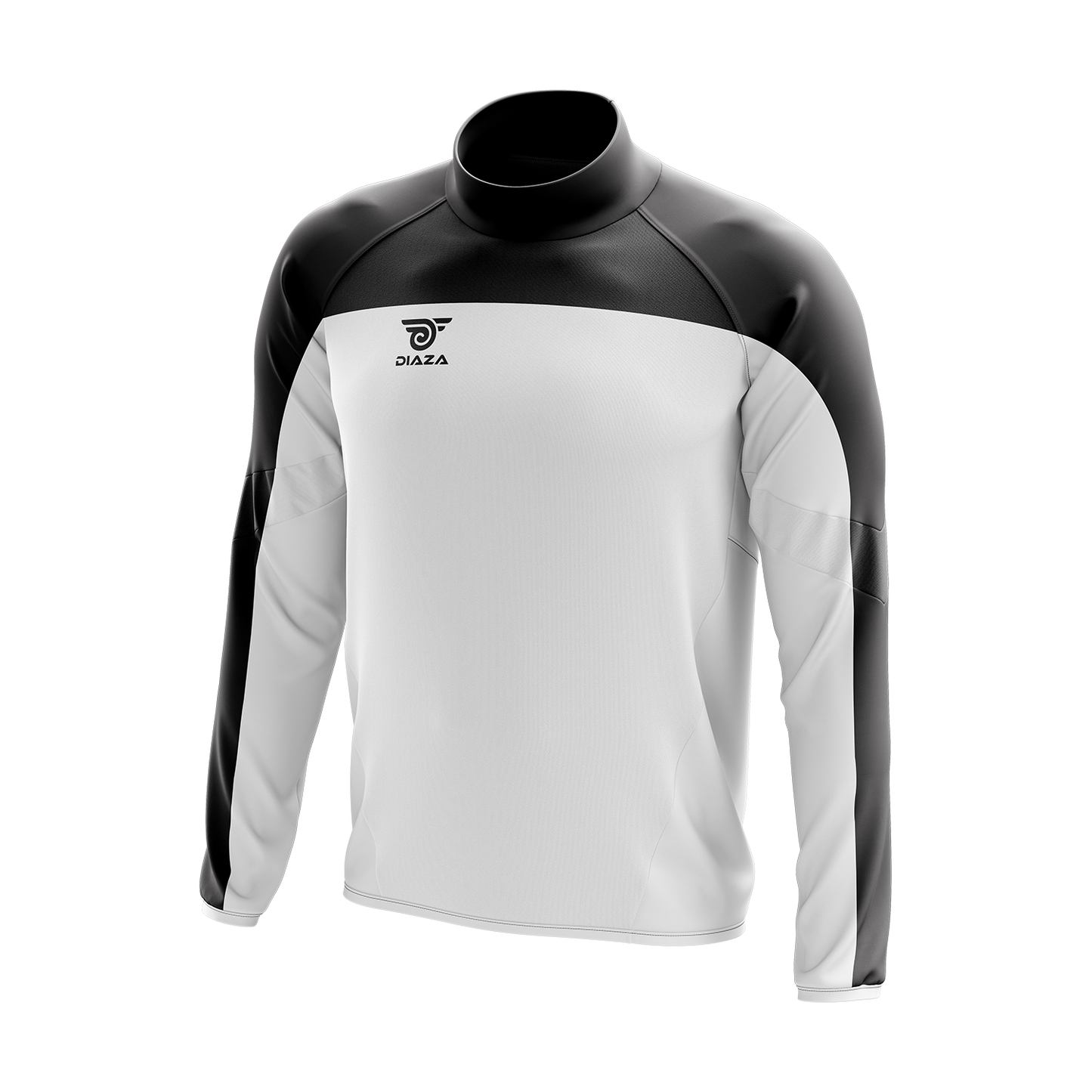 HIGH NECK SWEATER ZONE WHITE