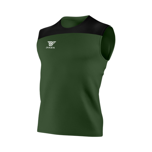 SLEEVELESS TRAINING ZONE GREEN