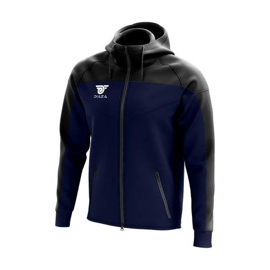 FULL ZIP UP JACKET ZONE BLUE