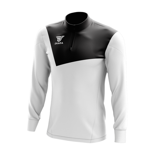 3/4 ZIP UP JACKET FROSTLINE WHITE