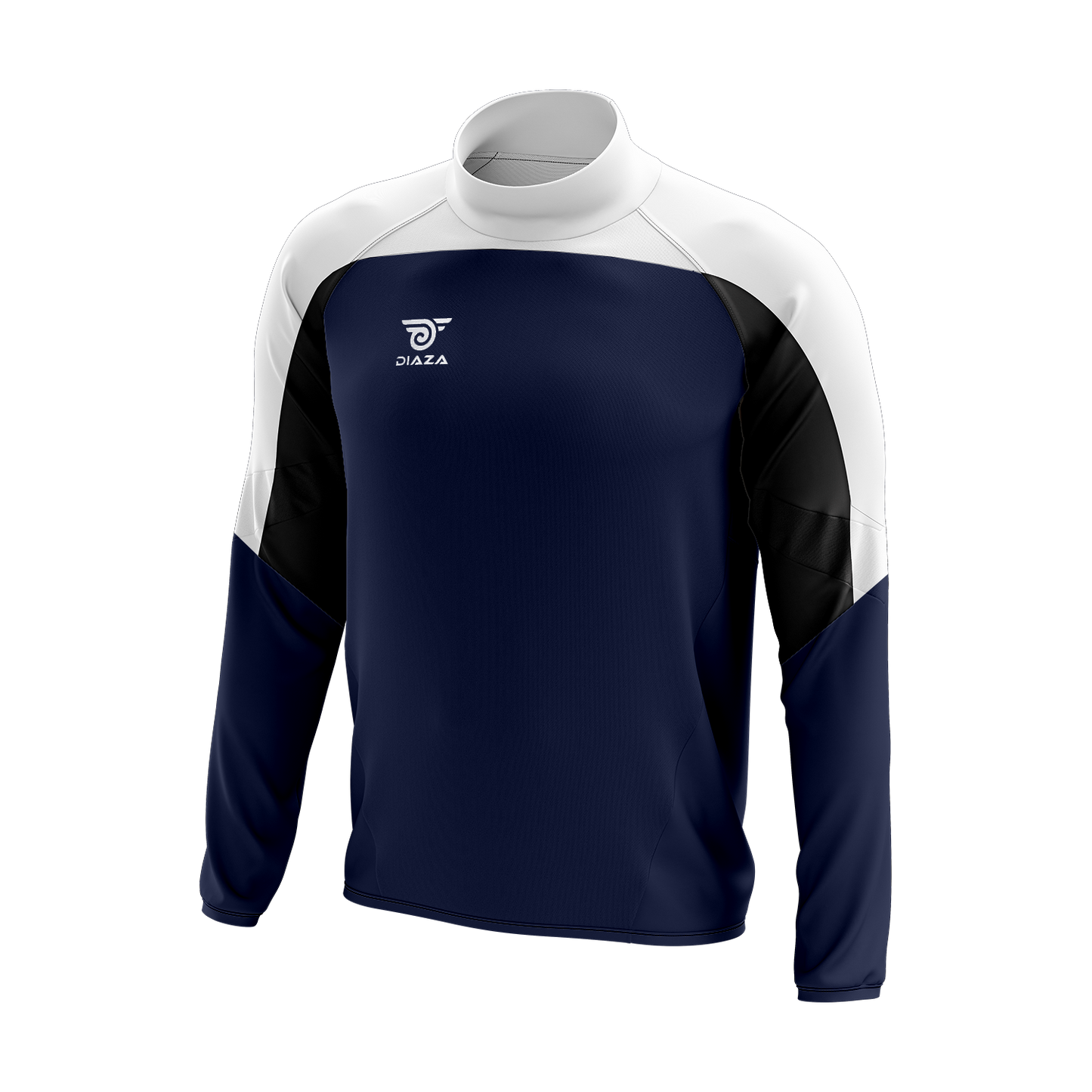 HIGH NECK SWEATER LEGACY BLUE