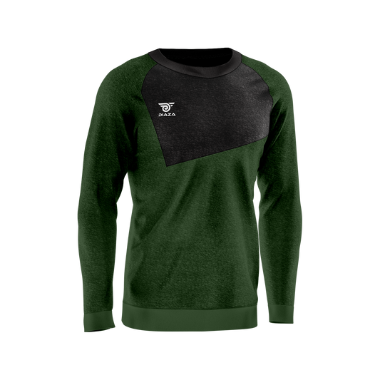 CREW NECK SWEATER FROSTLINE GREEN