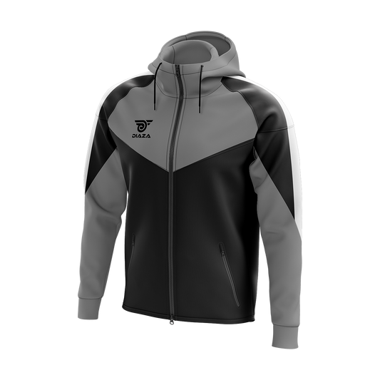FULL ZIP UP JACKET LAVA GREY