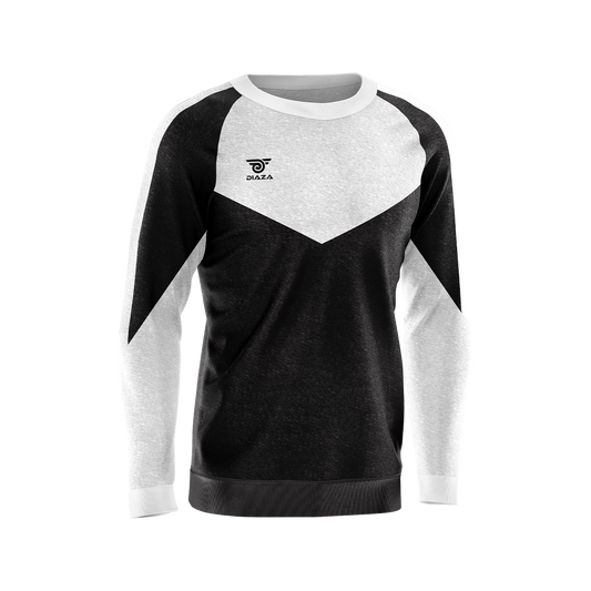 CREW NECK SWEATER LAVA WHITE