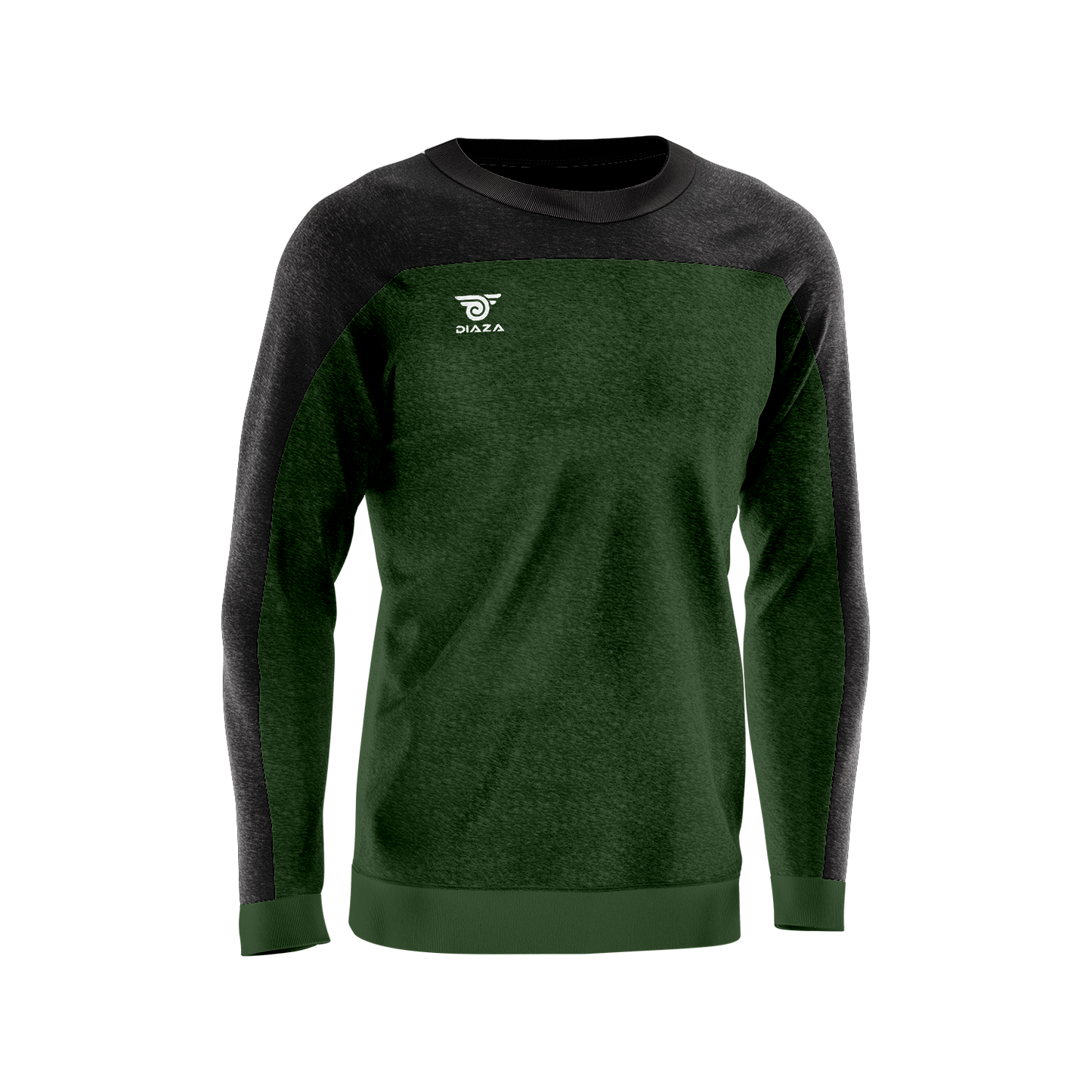 CREW NECK SWEATER ZONE GREEN