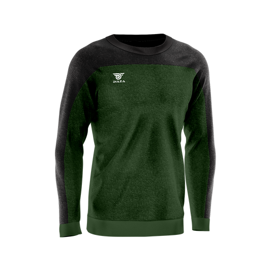 CREW NECK SWEATER ZONE GREEN