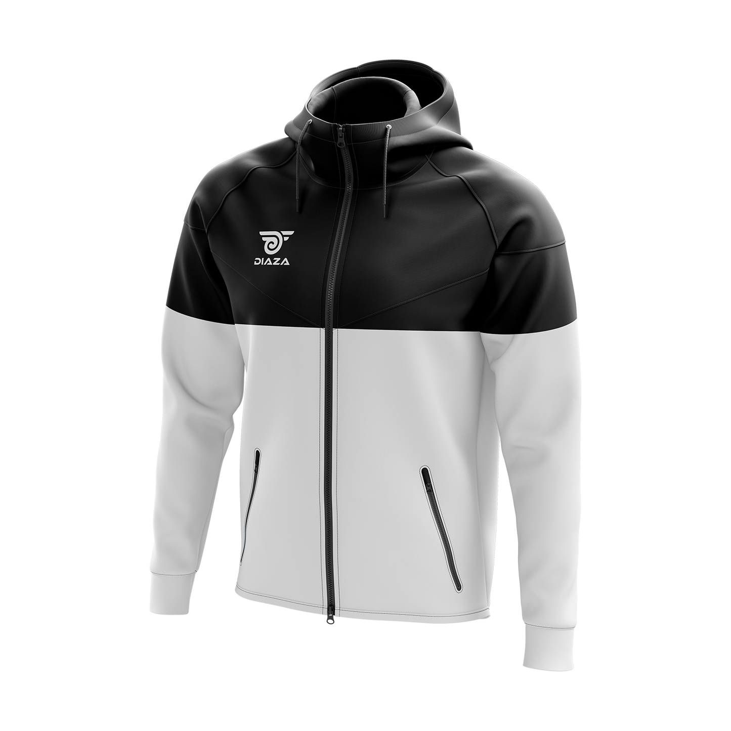 FULL ZIP UP JACKET MOMENTUM WHITE