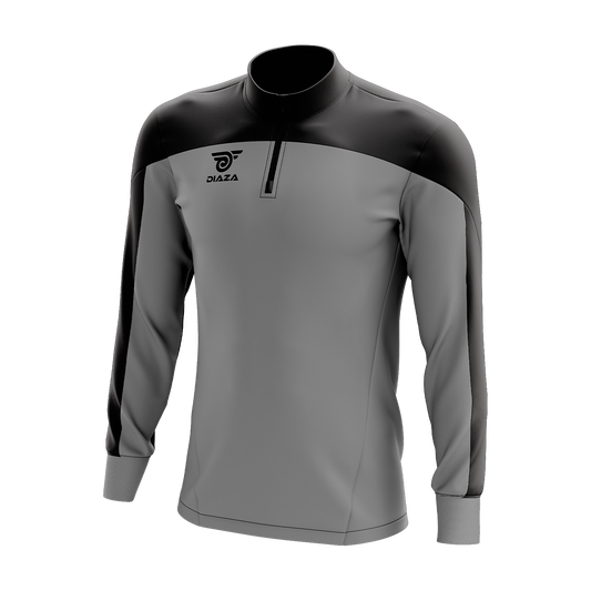 3/4 ZIP UP JACKET ZONE GREY