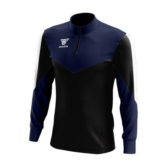 3/4 ZIP UP JACKET LAVA BLUE