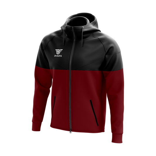 FULL ZIP UP JACKET MOMENTUM RED
