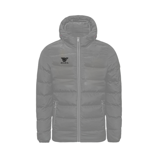 COMPLEX WINTERJACKET WITH HOODIE  GREY