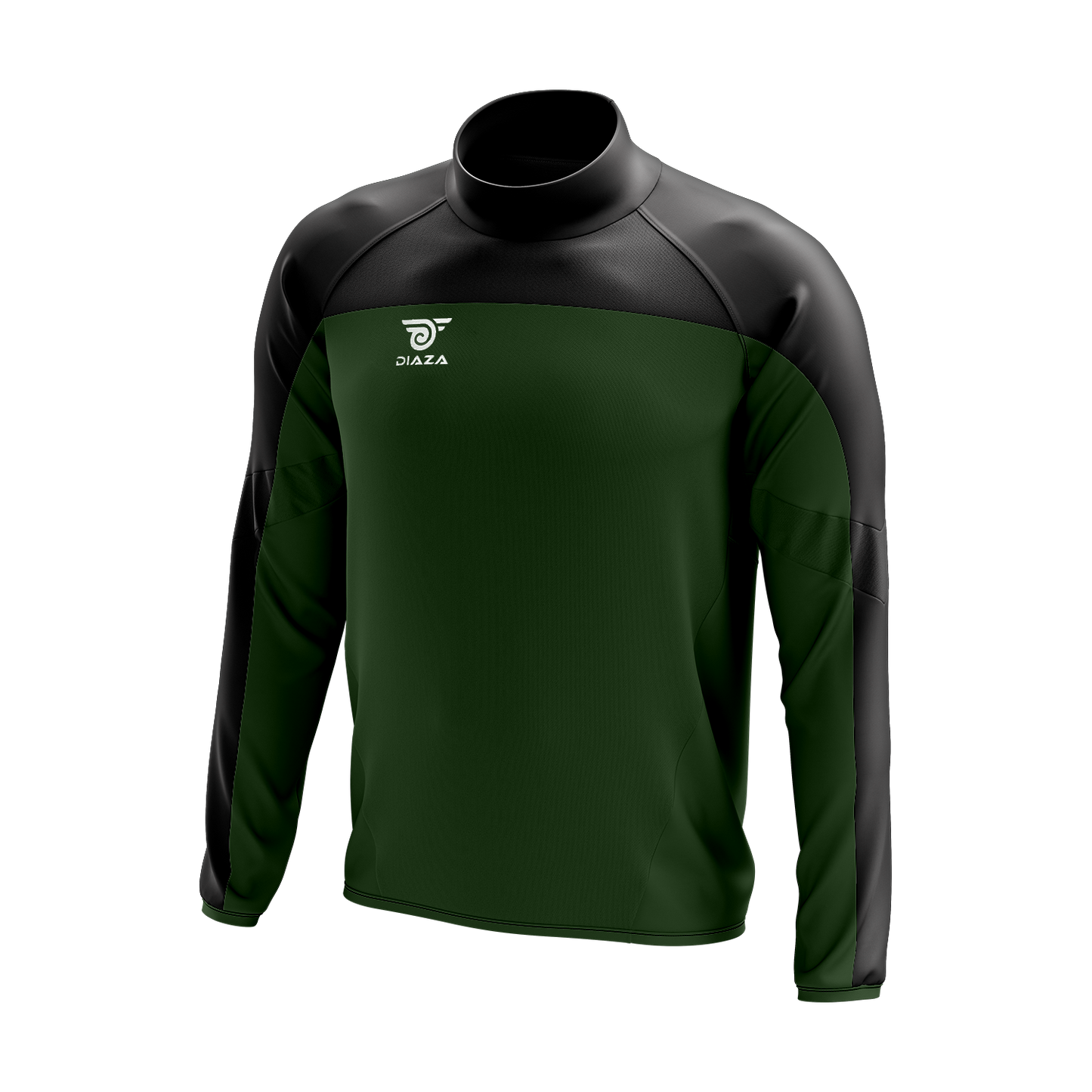 HIGH NECK SWEATER ZONE GREEN