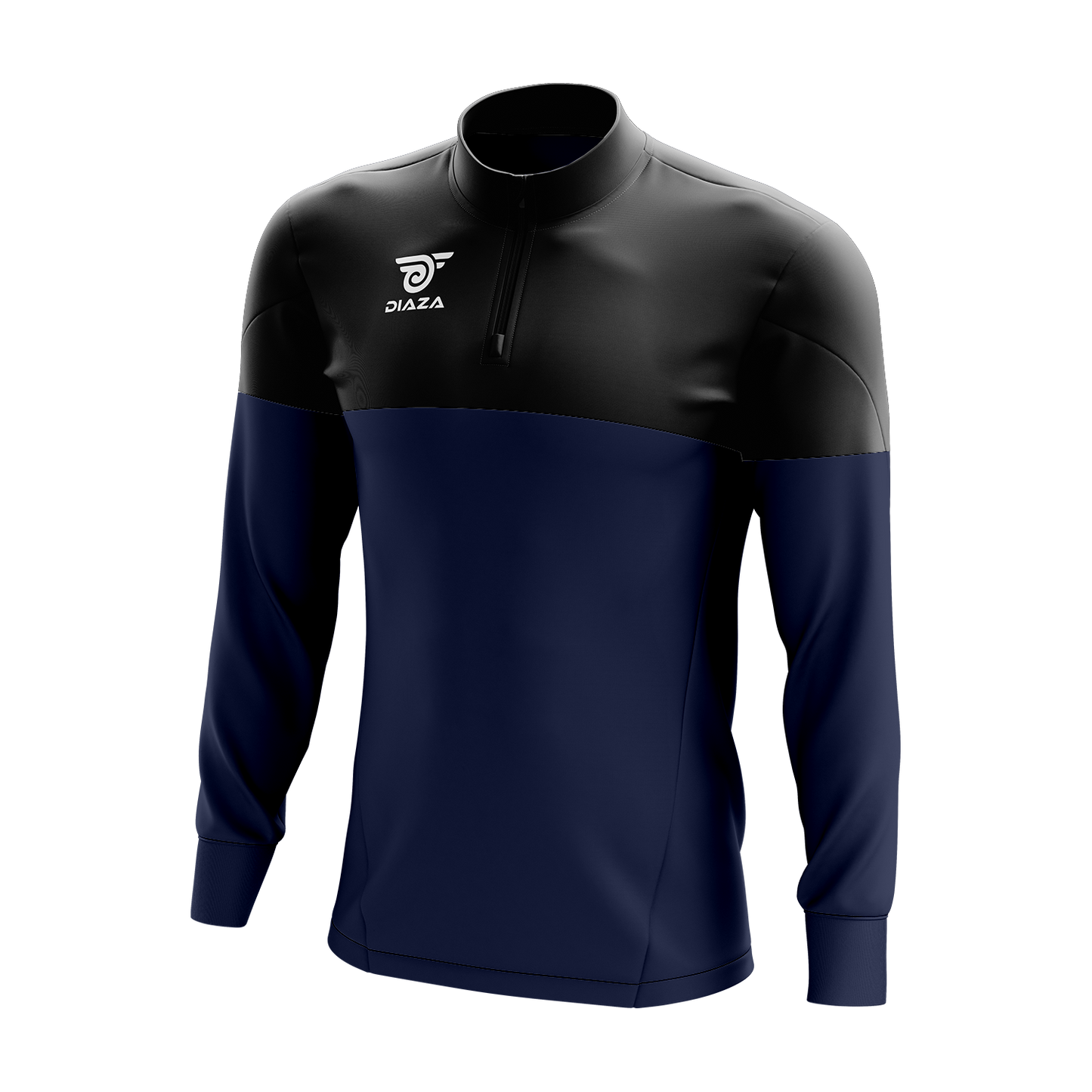 3/4 ZIP UP JACKET MOMENTUM BLUE