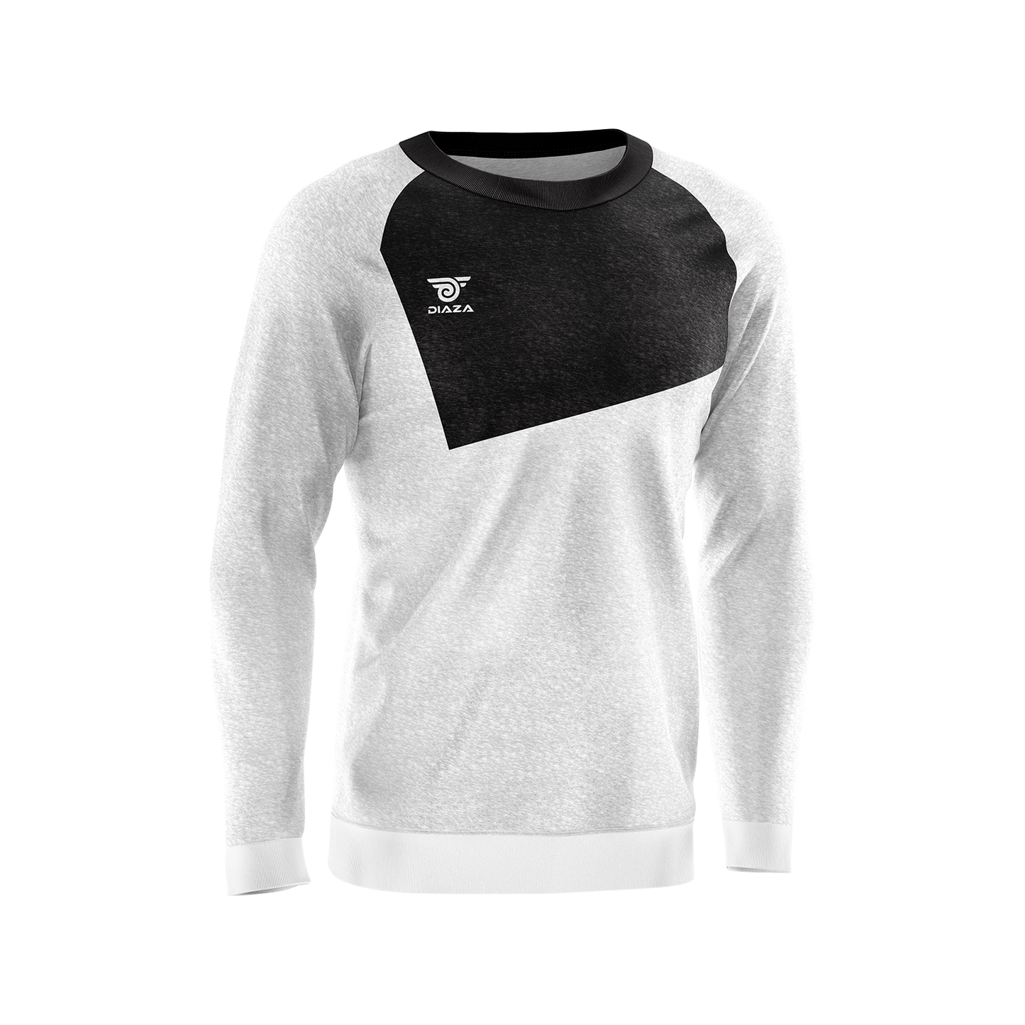 CREW NECK SWEATER FROSTLINE WHITE