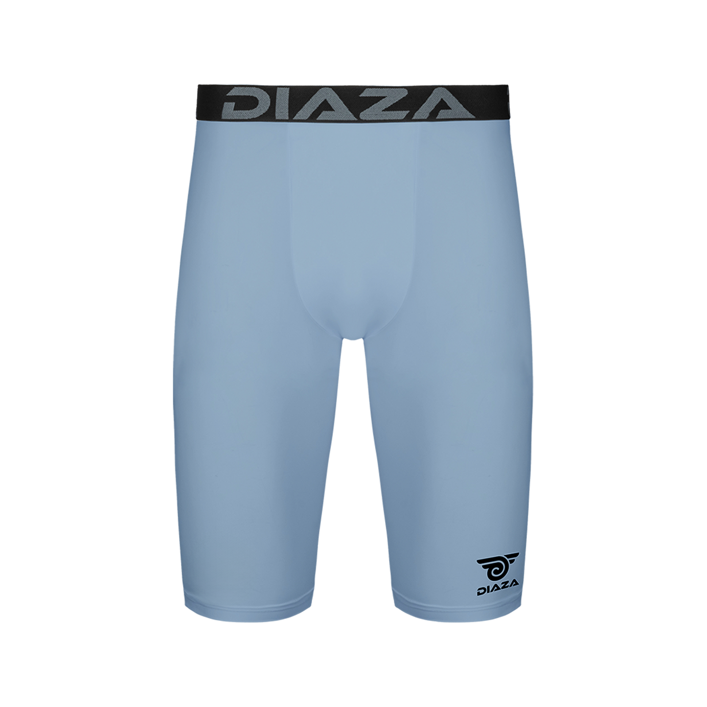 COMPRESSION UNISEX SHORTS BABY BLUE