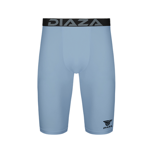 COMPRESSION UNISEX SHORTS BABY BLUE