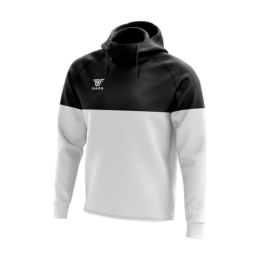 HIGH NECK HOODIE MOMENTUM WHITE