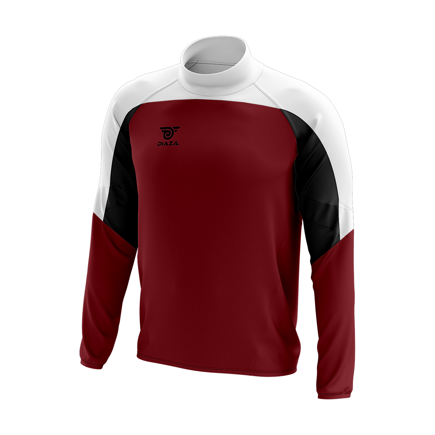 HIGH NECK SWEATER LEGACY RED