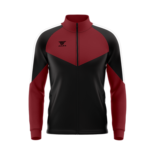 TRACK SUIT JACKET LAVA WINE
