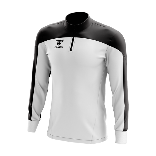 3/4 ZIP UP JACKET ZONE WHITE