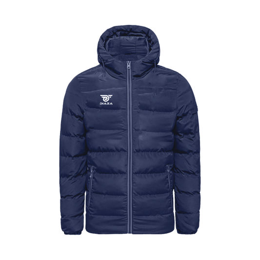 COMPLEX WINTERJACKET WITH HOODIE  BLUE