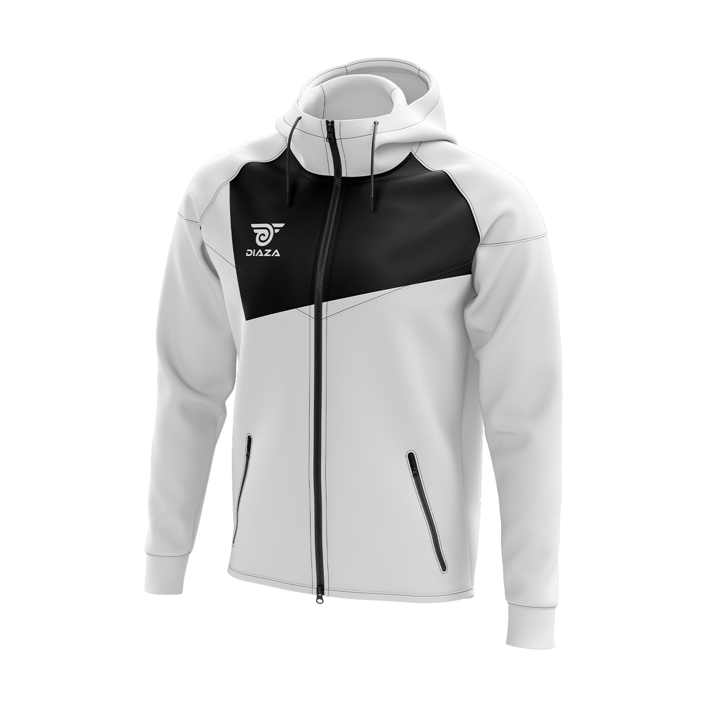 FULL ZIP UP JACKET FROSTLINE WHITE