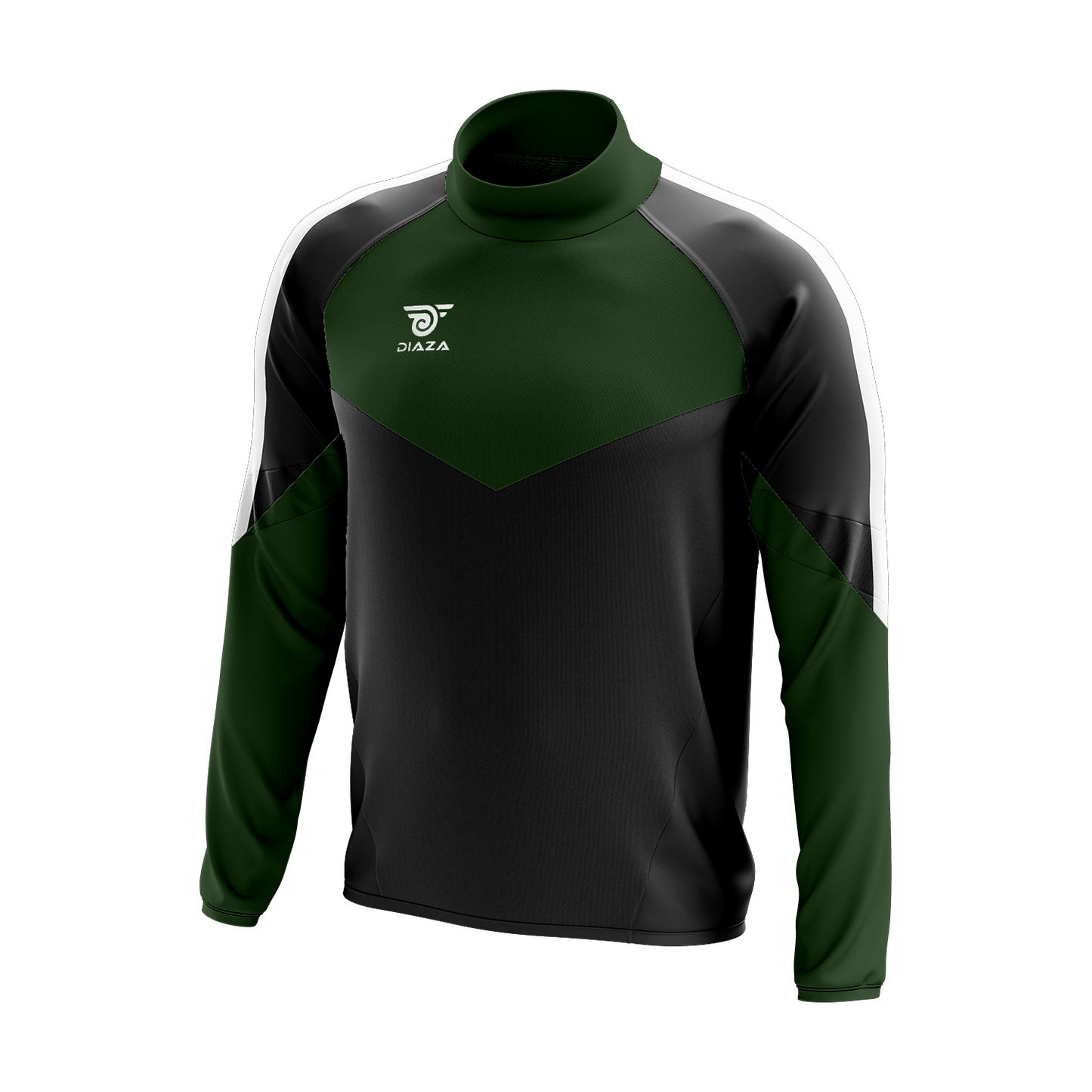 HIGH NECK SWEATER LAVA GREEN
