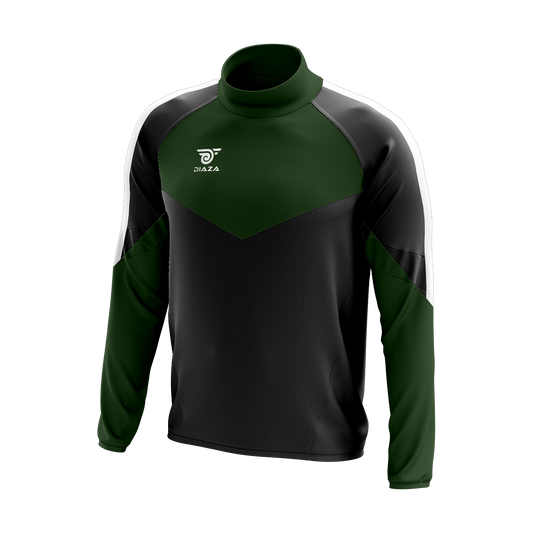 HIGH NECK SWEATER LAVA GREEN