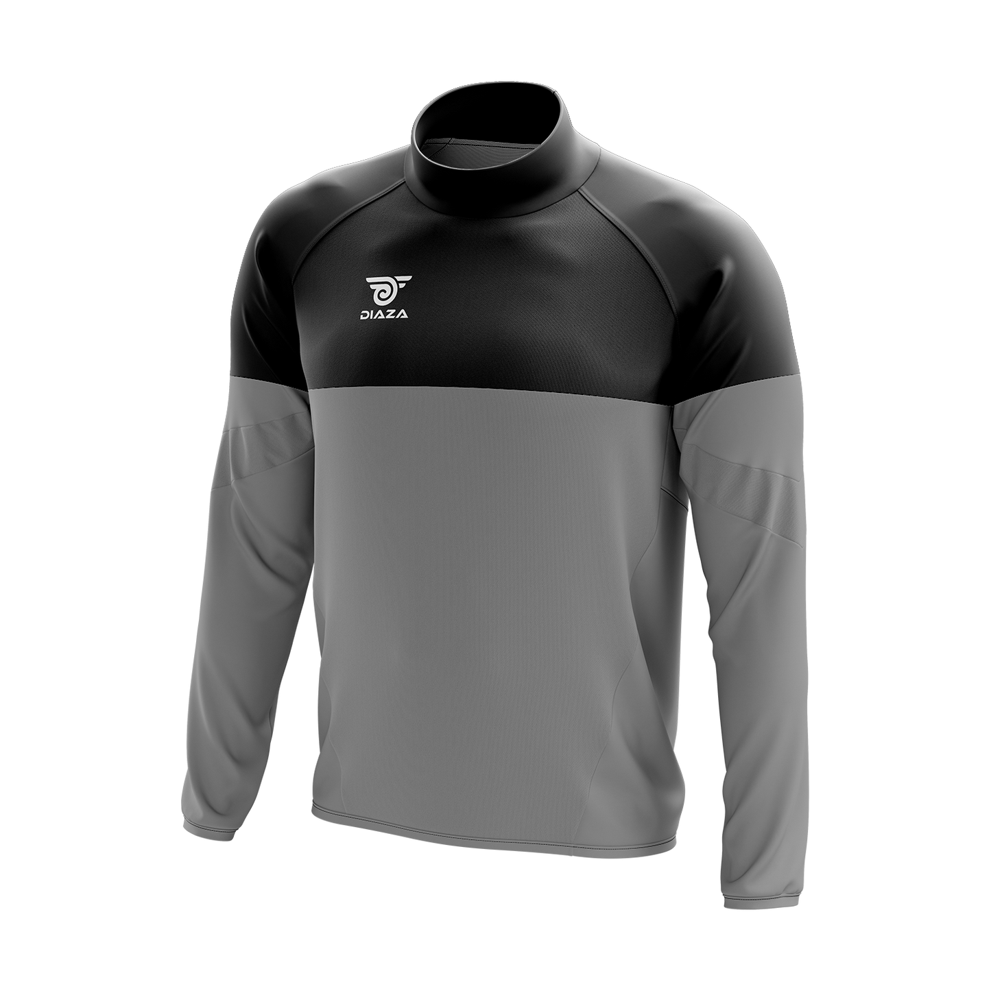HIGH NECK SWEATER MOMENTUM GREY