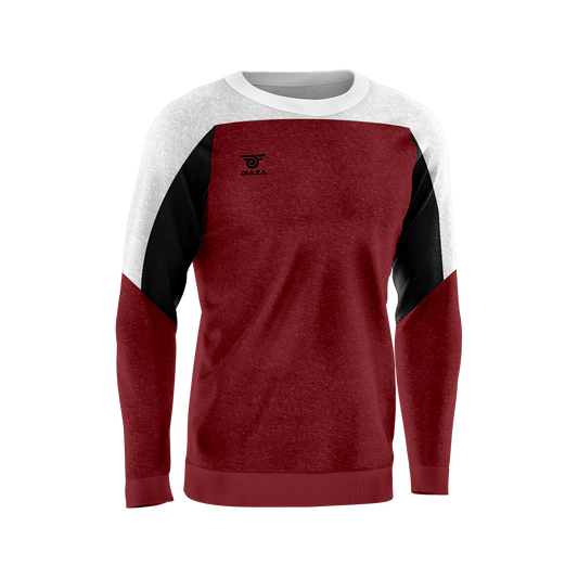 CREW NECK SWEATER LEGACY RED